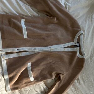 Lands End Button-Up Cardigan